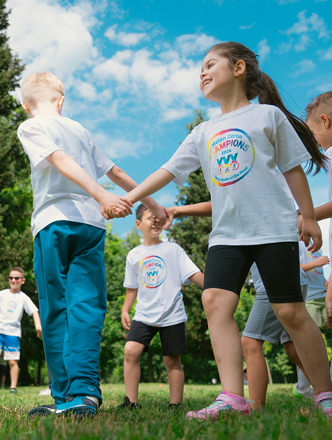 Children playing