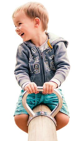 Child painting